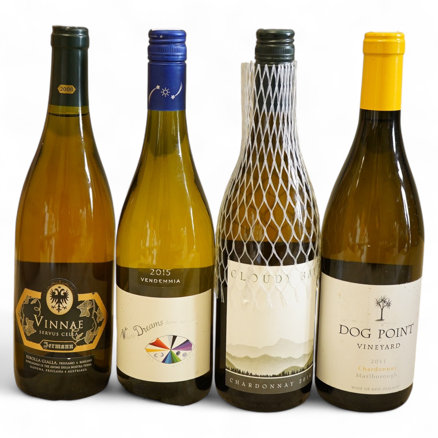 A mixed parcel of white wine